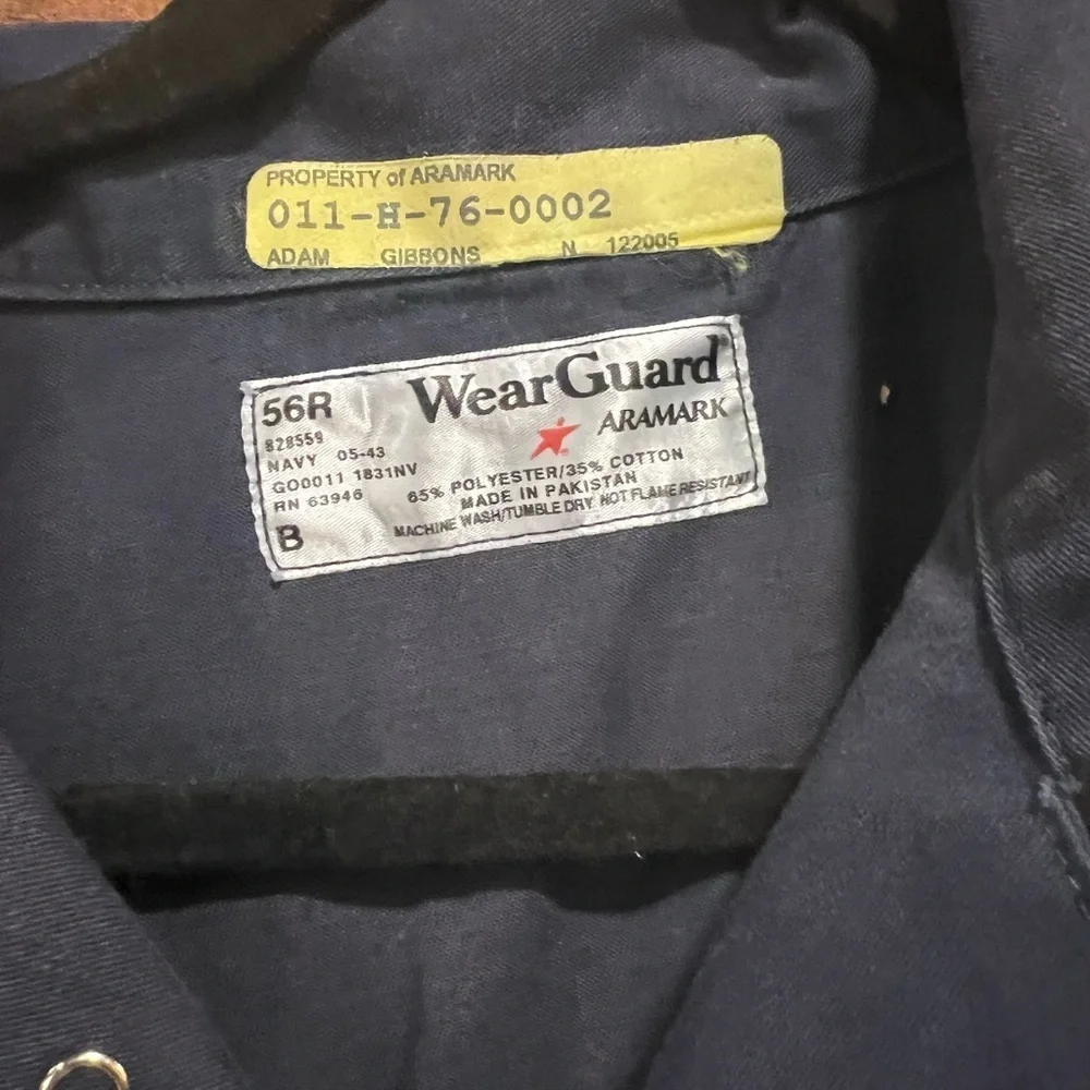 Wearguard Blue coveralls size 56R in GUC